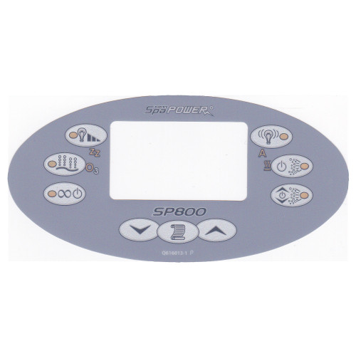 Spa display overlay Davey Spa power SP800 Spa display overlay Davey Spa power SP800