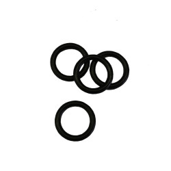 O-ring buitendiameter 6mm., binnendiameter 3mm., dikte 1,5mm. O-ring buitendiameter 6mm., binnendiameter 3mm., dikte 1,5mm.