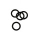 O-ring buitendiameter 16mm., binnendiameter 11mm., dikte 2,5mm. O-ring buitendiameter 16mm., binnendiameter 11mm., dikte 2,5mm.