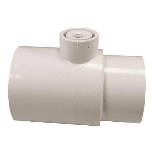 Spa PVC T-stuk voor ontluchting van leidingwerk Spa PVC T-stuk voor ontluchting van leidingwerk