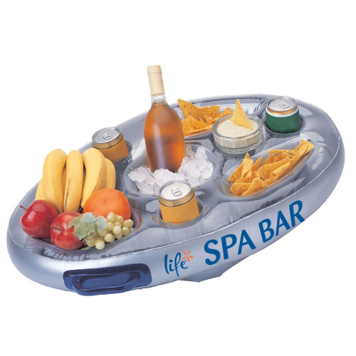 Opblaasbaar, drijvende bar van Life Opblaasbaar, drijvende bar van Life
