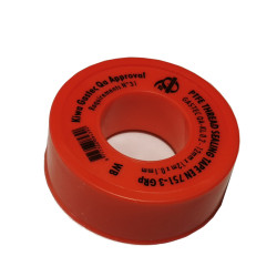 Teflon loodgieterstape PTFE 12mm breed, rolletje 12m. Teflon loodgieterstape PTFE 12mm breed, rolletje 12m.