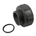Warmtepomp koppeling met moer 74mm. voor slang 48mm./1,5inch voor o.a. Spanet