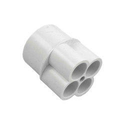 Spruitstuk, verdeler, Manifold 1,5 inch naar 4 x 0,5 inch 672-4580 Spruitstuk, verdeler, Manifold 1,5 inch naar 4 x 0,5 inch 672-4580