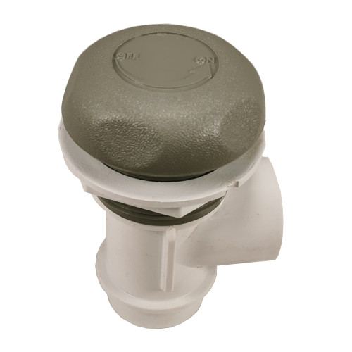 Spa regelknop AAN/UIT knop 1 inch grijs Waterway 600-4367 Spa regelknop AAN/UIT knop 1 inch grijs Waterway 600-4367