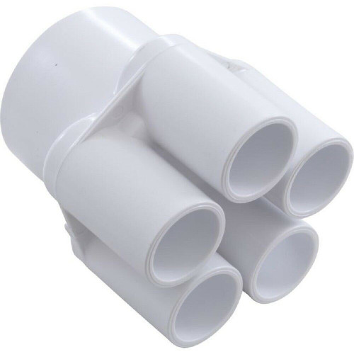 Spruitstuk, verdeler, Manifold 2 inch met 5 x 0,75 inch 672-4400 Spruitstuk, verdeler, Manifold 2 inch met 5 x 0,75 inch 672-4400