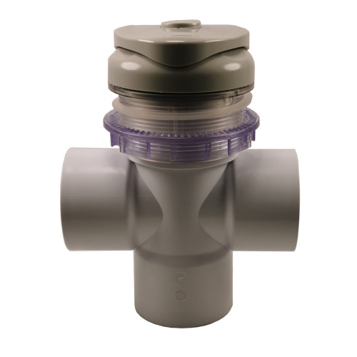 Spa water verdeelknop van Wellis 2 inch T-stuk GRIJS Spa water verdeelknop van Wellis 2 inch T-stuk GRIJS