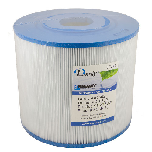 Spa filter Darlly SC711 D21/L18 - 80502 - Pleatco PVT50W - Unicel C-8350 Spa filter Darlly SC711 D21/L18 - 80502 - Pleatco PVT50W - Unicel C-8350