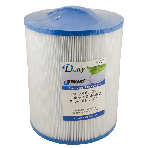 Spa filter Darlly SC720 D17/L20 - 60506- Pleatco PA5505V - Unicel 6CH-502 Spa filter Darlly SC720 D17/L20 - 60506- Pleatco PA5505V - Unicel 6CH-502