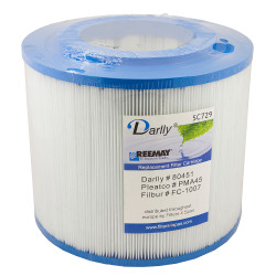 Spa filter Darlly SC729 D20/L20 80451 - Pleatco PMA45 - Unicel C-8341 voor Master Spa's Spa filter Darlly SC729 D20/L20 80451 - Pleatco PMA45 - Unicel C-8341 voor Master Spa's