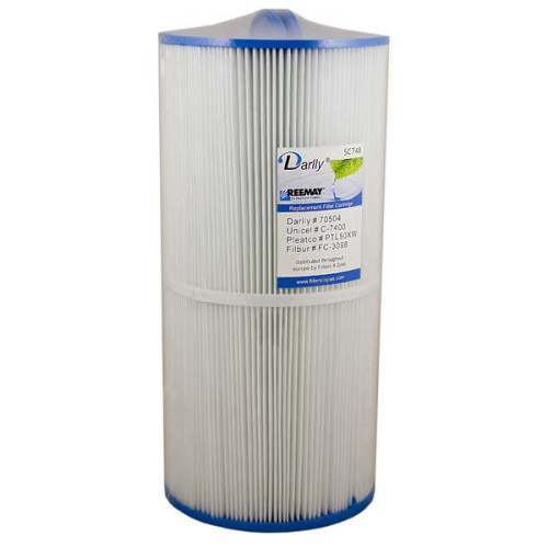 Spa Filter SC748 D18/L38 - 70504 - Unicel C7400 - Pleatco PTL50XW Spa Filter SC748 D18/L38 - 70504 - Unicel C7400 - Pleatco PTL50XW