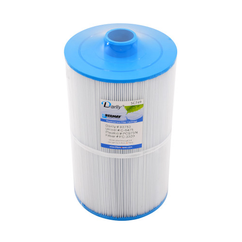 Spa Filter Darlly SC749 D20/L33 - 80753 - Unicel C-8475 - Pleatco PCS75N Spa Filter Darlly SC749 D20/L33 - 80753 - Unicel C-8475 - Pleatco PCS75N