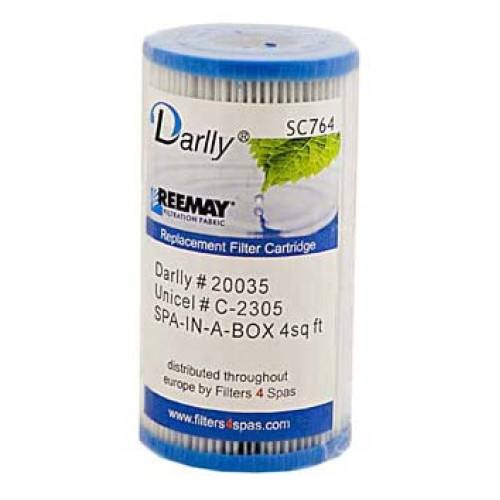 Spa Filter Darlly SC764 D7/L13 - 20035 Unicel C-2305 - Pleatco PSB3.5 Spa Filter Darlly SC764 D7/L13 - 20035 Unicel C-2305 - Pleatco PSB3.5