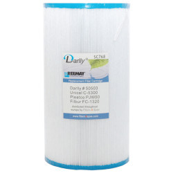 Spa Filter Darlly DL768 D14.5/L26 - 50503 - Unicel C-5300 - Pleatco PJW50