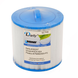 Spa Filter Darlly SC798 D13/L14 - 60257 - Unicel 6CH-924 - Pleatco  PWW25SV-P3
